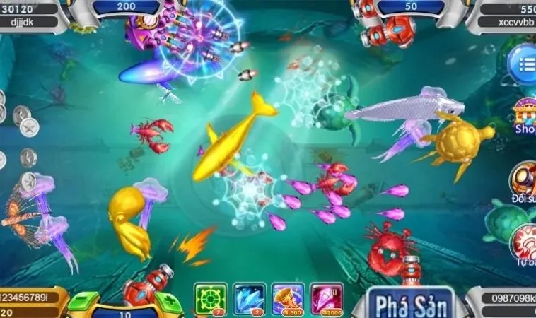 Khám Phá Thế Giới Bắn Cá Tại OPPA888 Đỉnh Cao Giải Trí 1 Đồ họa game Bắn Cá OPPA888 thiết kế đẹp, sống động